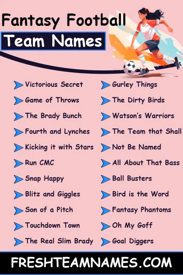 Dirty Fantasy Football Names – 100+ Hilarious & NSFW Ideas